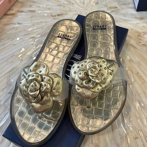Stuart Weitzman Bloom Jelly Sandals